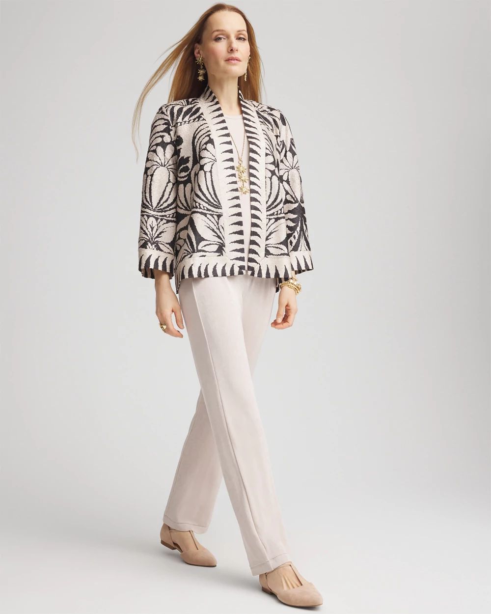 Travelers™ Collection Crushed Print Jacket | Chico's